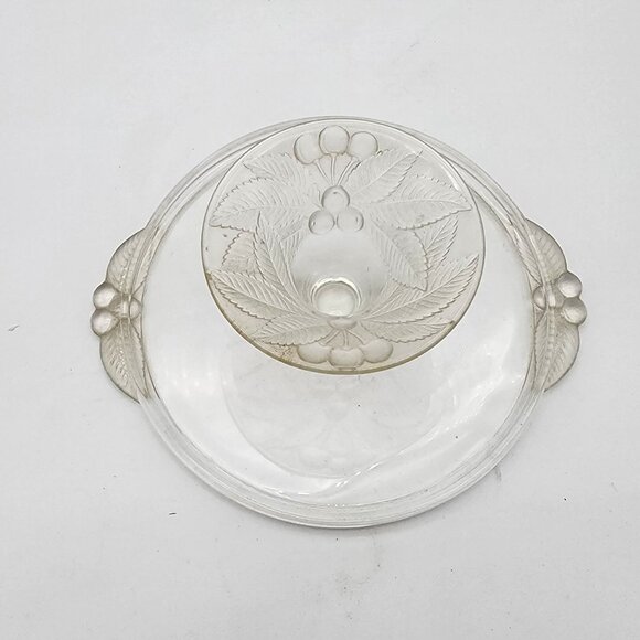 MIkasa Glass Cherry Cake Stand - Picture 3 of 4